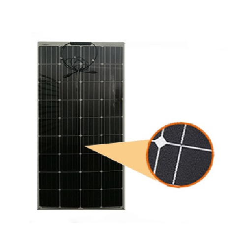 Film sottile pannelli solari flessibili della laminazione ETFE da 160 watt 0