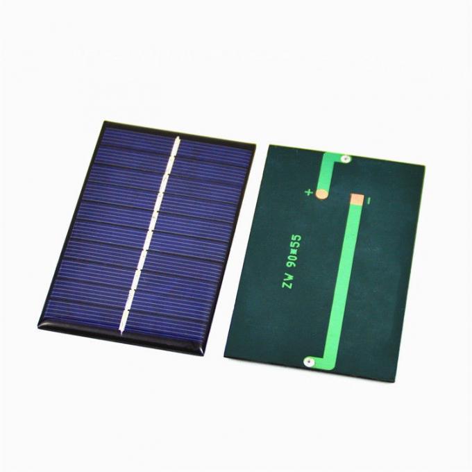 Moduli solari di PV del silicio policristallino leggero di 6V 0.8W 0