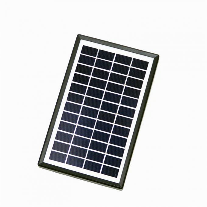 Il vetro di alta efficienza 13*52mm 3W 12V ha laminato i pannelli solari 0