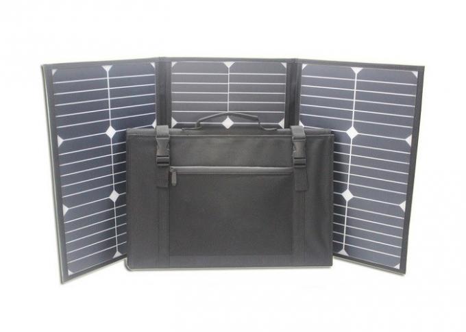 il pannello solare piegante monocristallino 90w con porta la borsa 0
