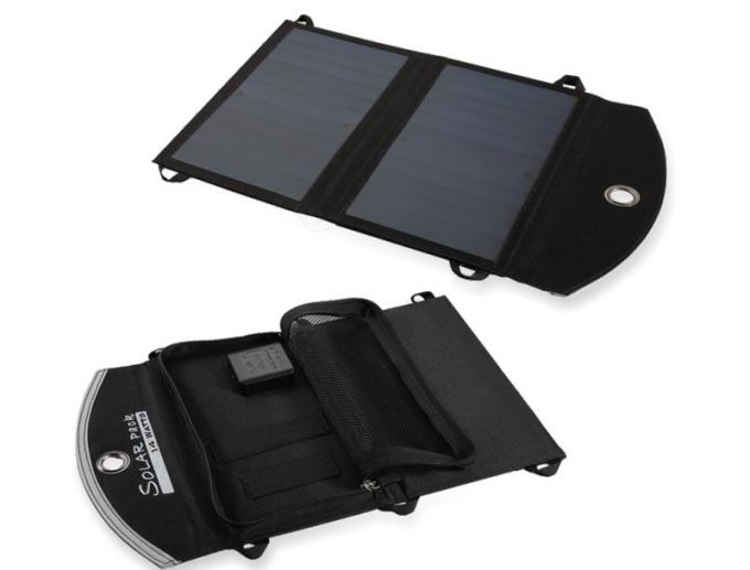 Mini pannello a celle solari pieghevole del caricatore del portatile 14W 5V 1